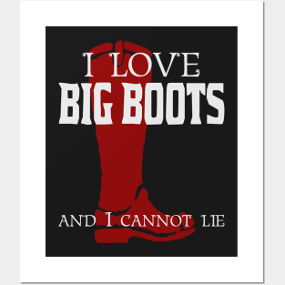 Firefighter Boot Shirt Posters and Art